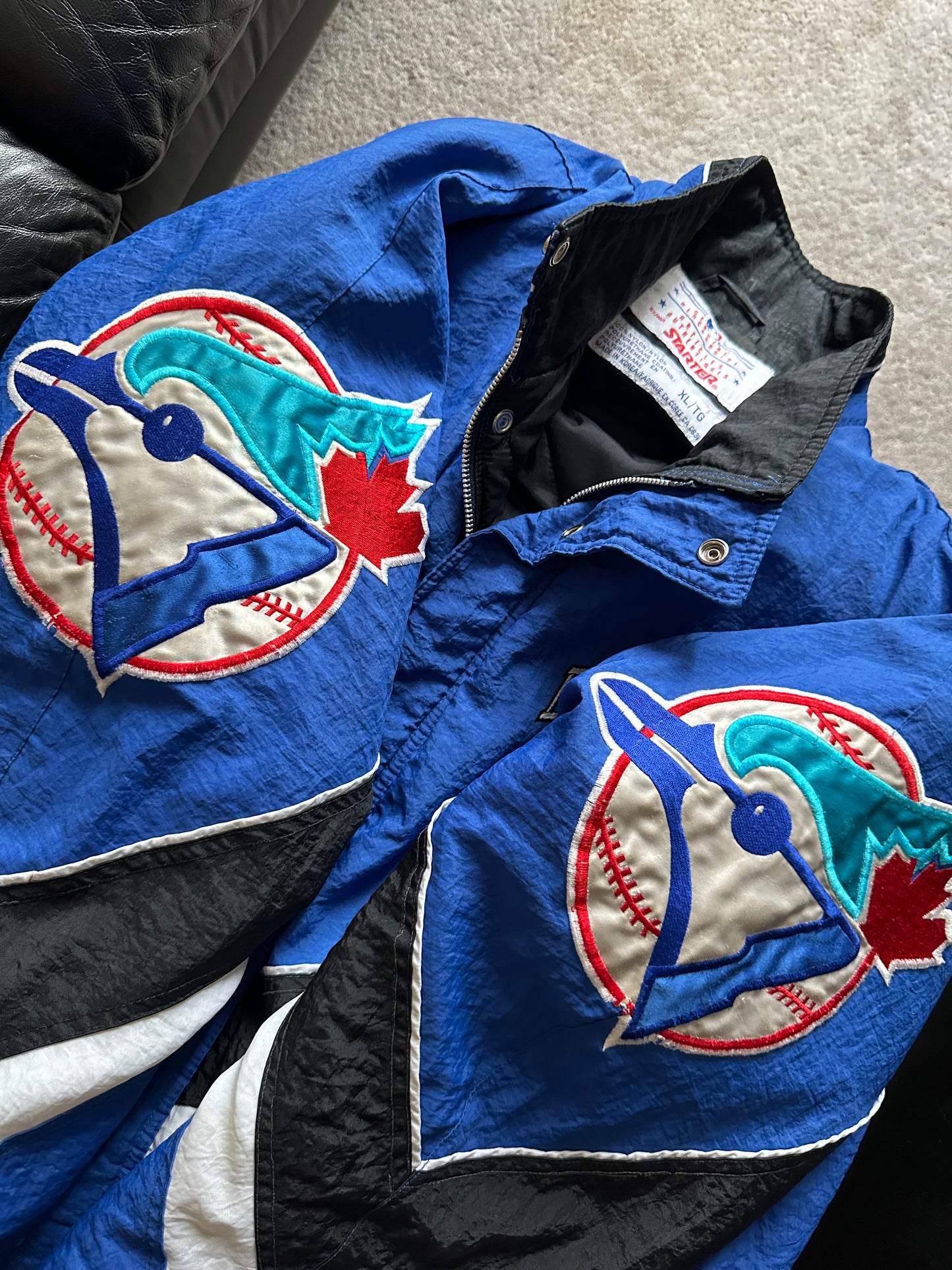 90’s Blue Jays Starter Puffer Jacket