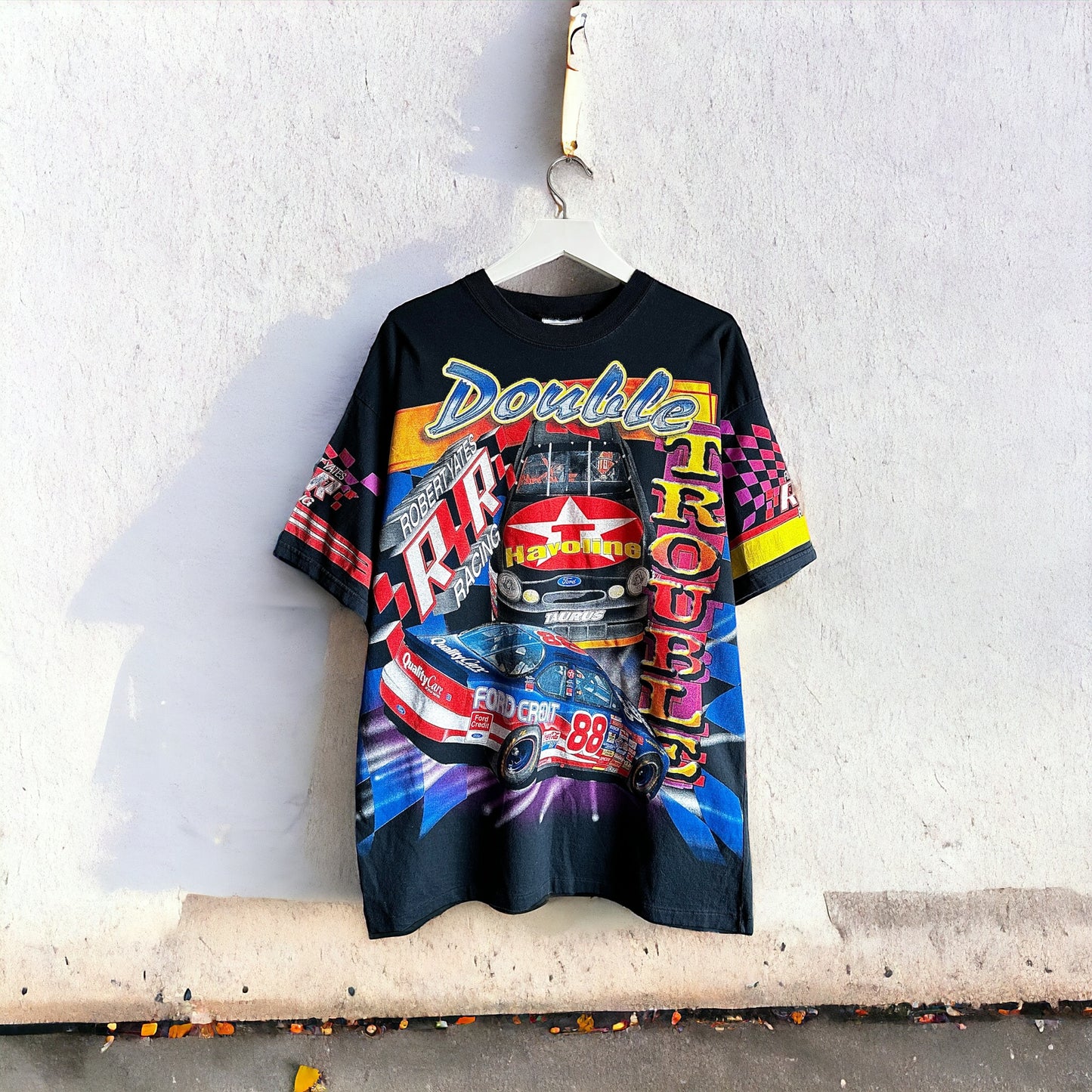 1998 Kenny Irwin/Dale Jarrett Robert Yates Racing All Over Print Shirt