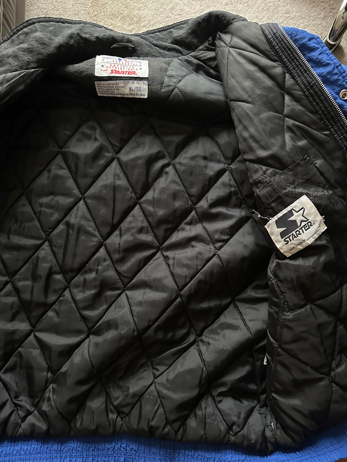 90’s Blue Jays Starter Puffer Jacket