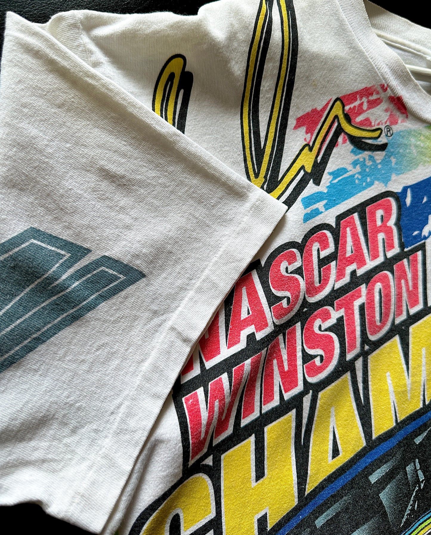 1995 Jeff Gordon NASCAR Winston Cup Champion Motorsports T-Shirt 90's Large
