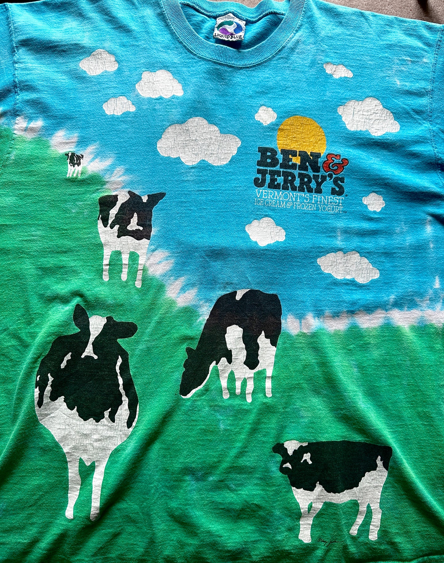 Y2K Ben and Jerry’s Euphoria AOP Shirt