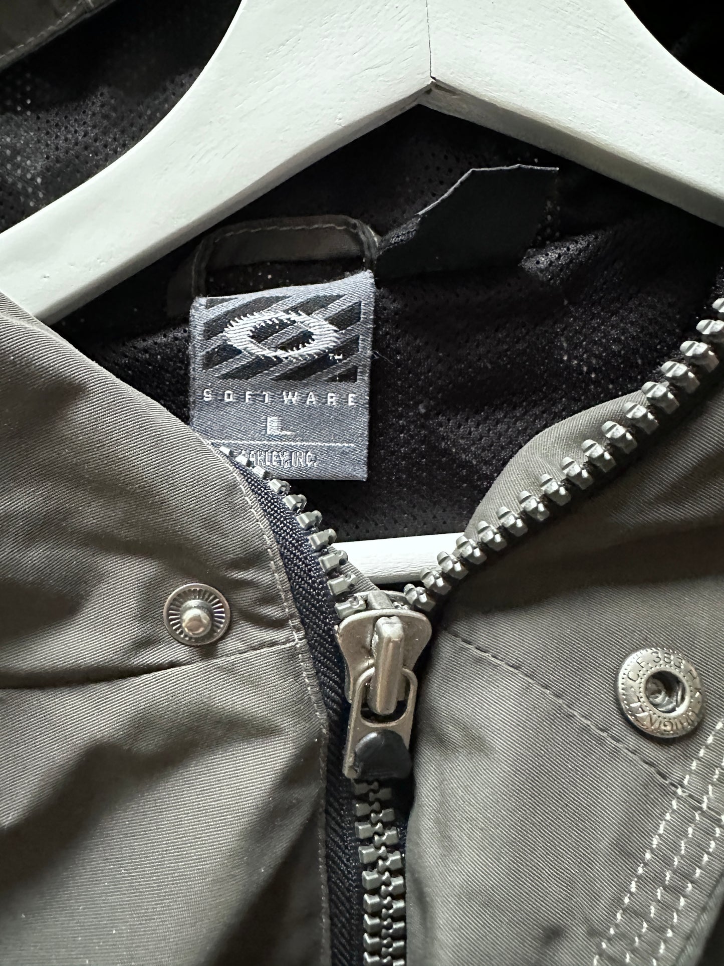 Y2K Oakley Software Shell Anorak Jakcet