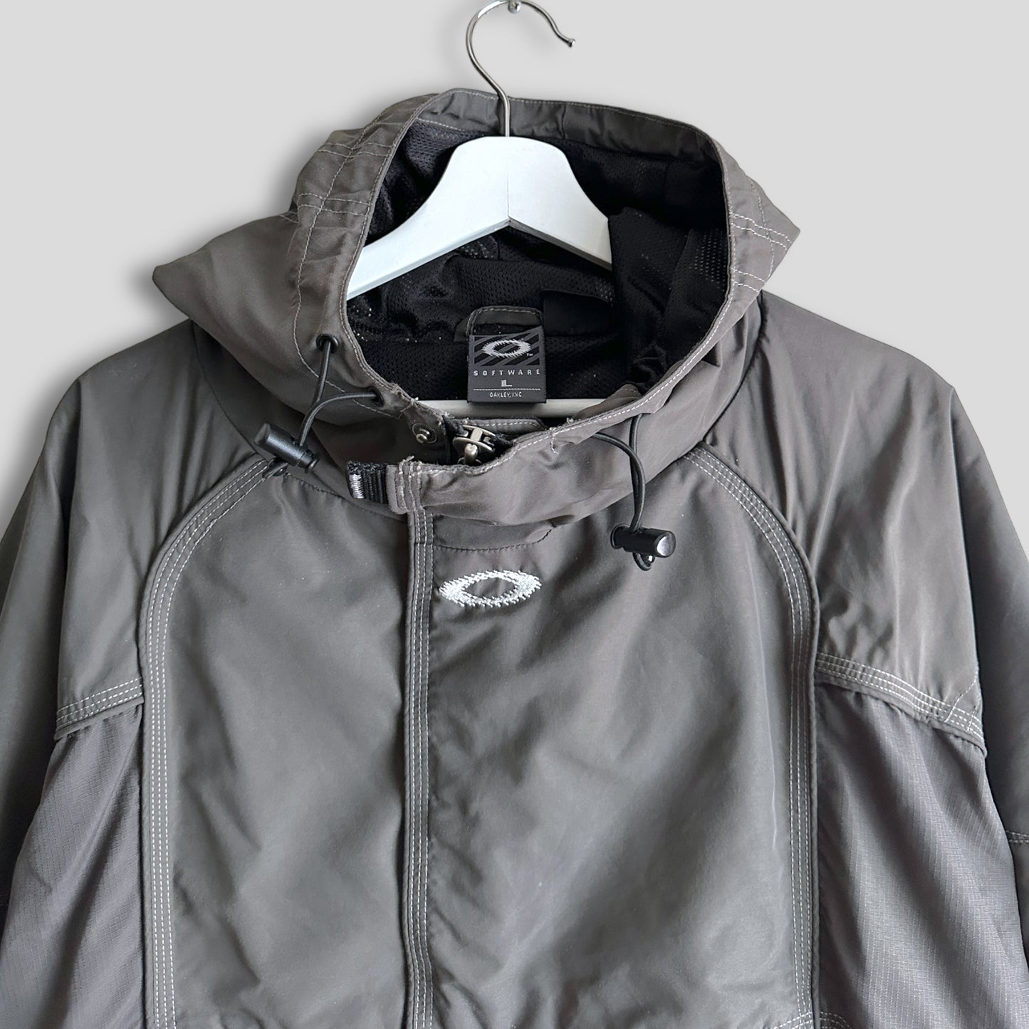 Y2K Oakley Software Shell Anorak Jakcet