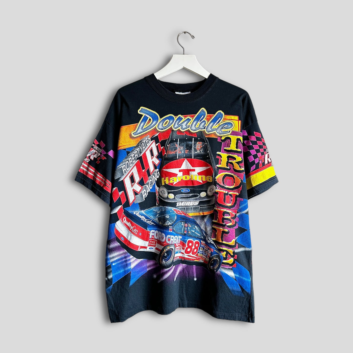 1998 Kenny Irwin/Dale Jarrett Robert Yates Racing All Over Print Shirt