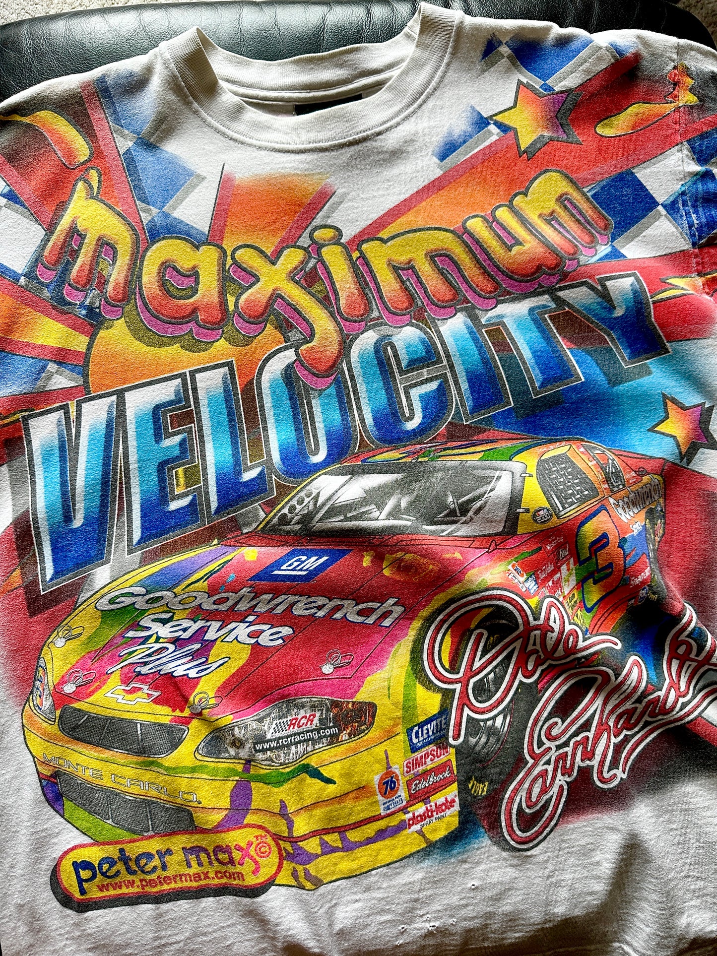 Vintage 2000’s NASCAR Dale Earnhardt Maximum Velocity AOP