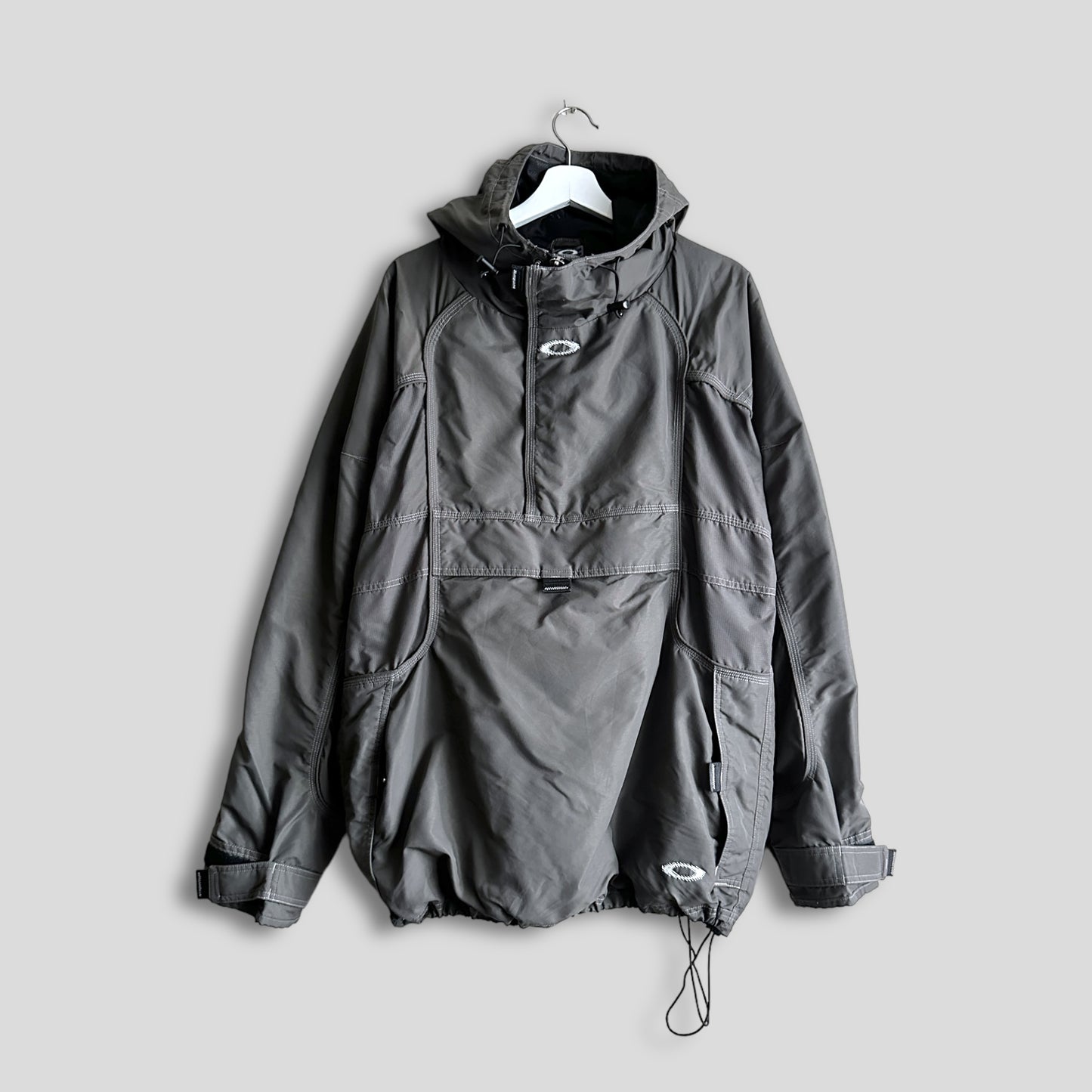 Y2K Oakley Software Shell Anorak Jakcet