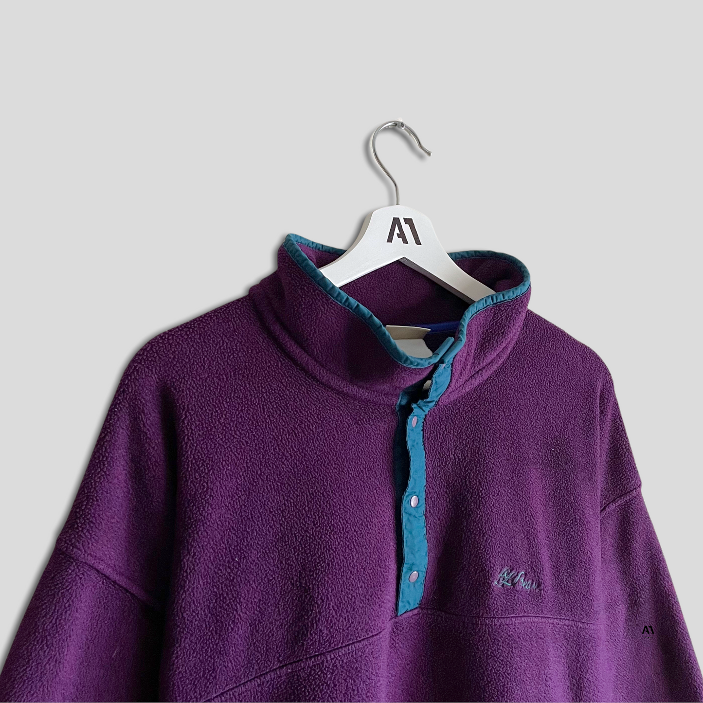 90’s L.L Bean Snap-T Fleece