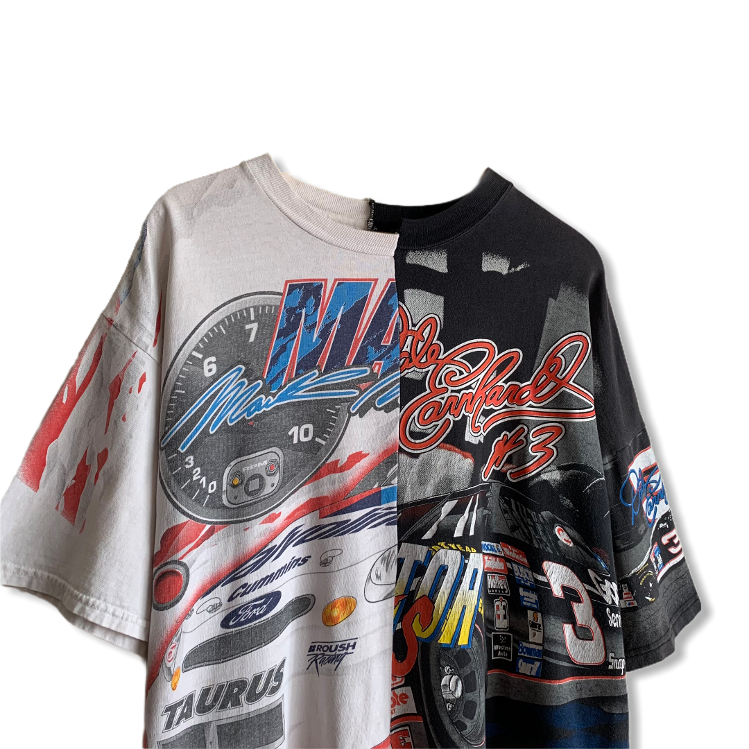 VTG 90’s Dale Earnhardt/Mark Martin Custom Racing Tee (XL)