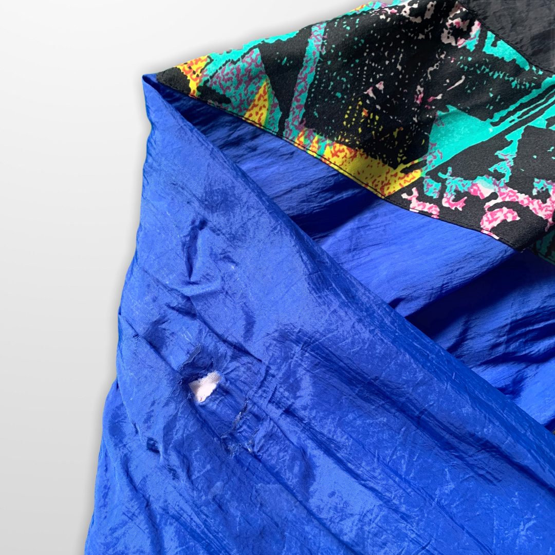 VTG 90’s Adidas Retro Full-Zip Windbreaker Blue (XL)
