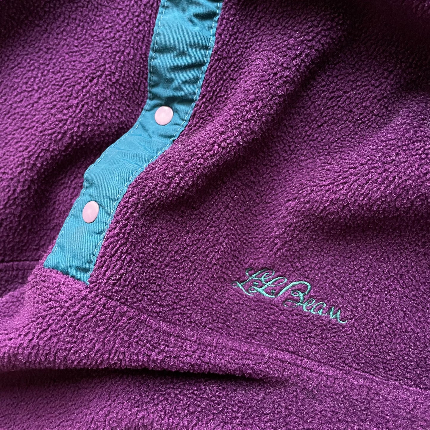 90’s L.L Bean Snap-T Fleece