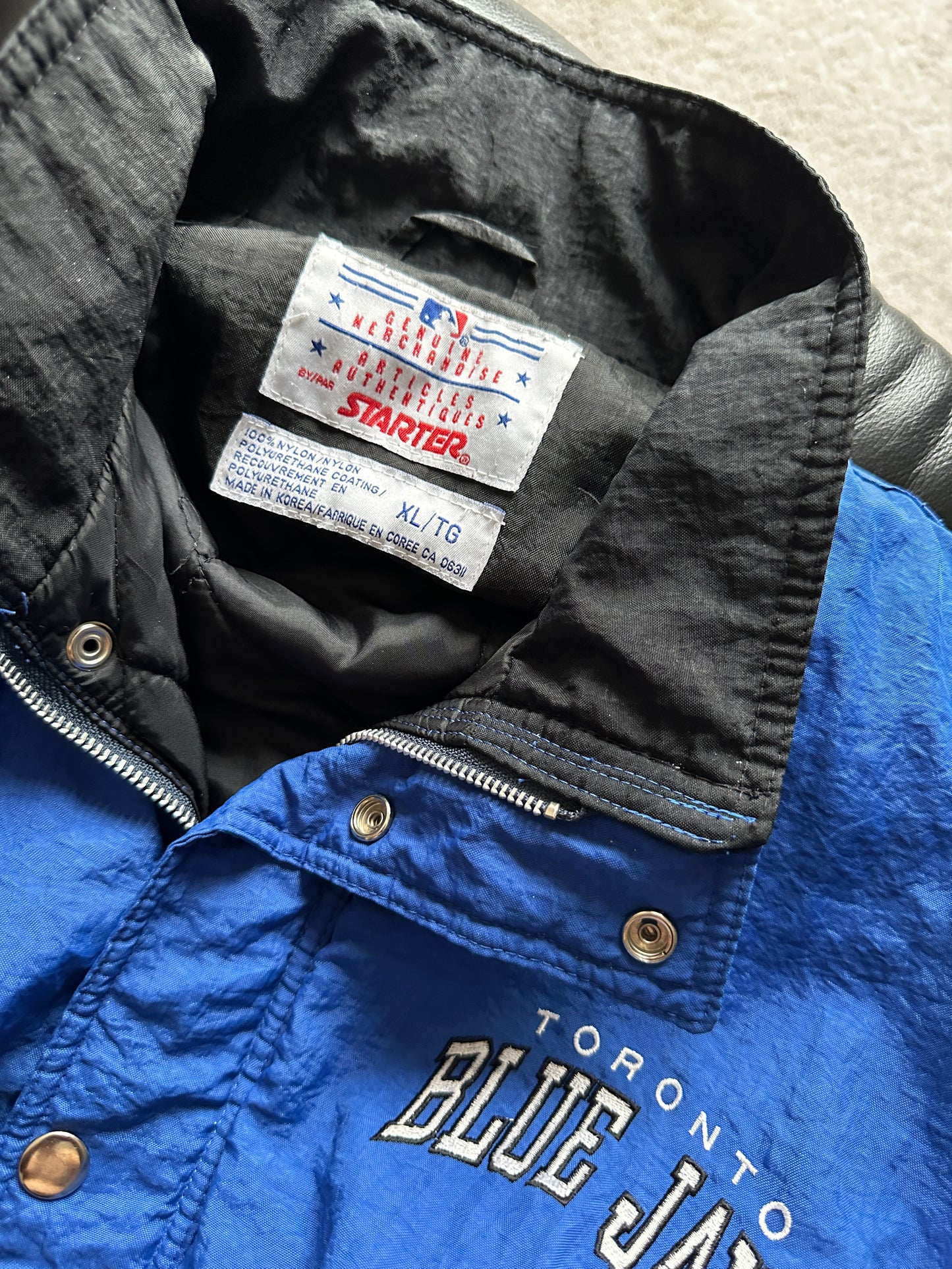 90’s Blue Jays Starter Puffer Jacket