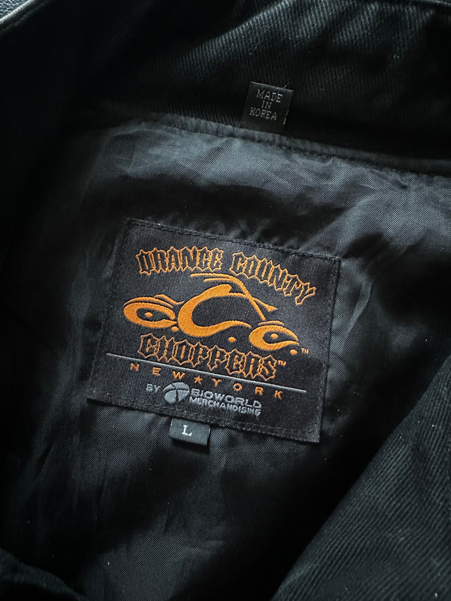 Vintage Orange County Choppers NY Racing Jacket