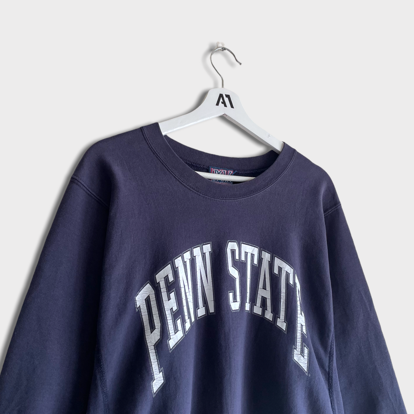 Y2K Penn State University Pro Weave Crewneck