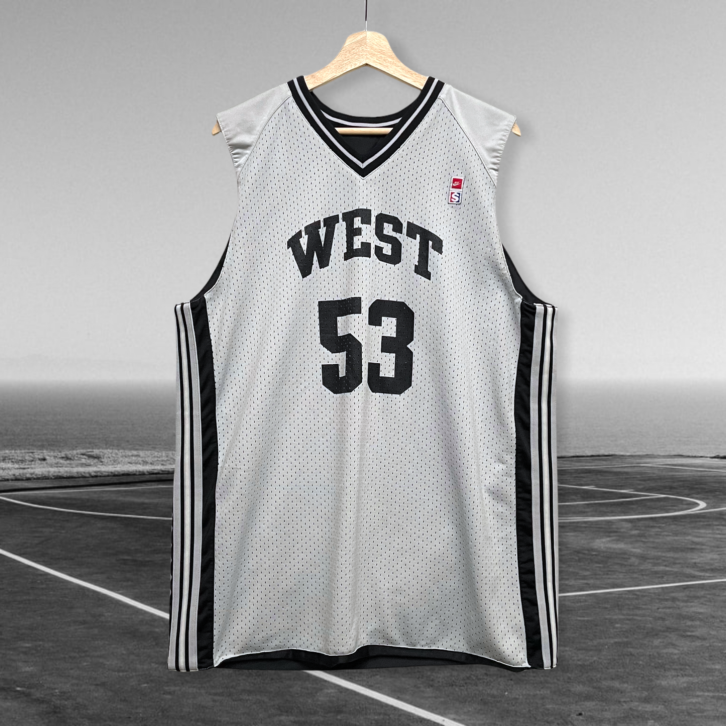 Reversible Nike Supreme Court West Basketball Jersey